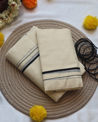 Set Mundu - Puliyaraka Black